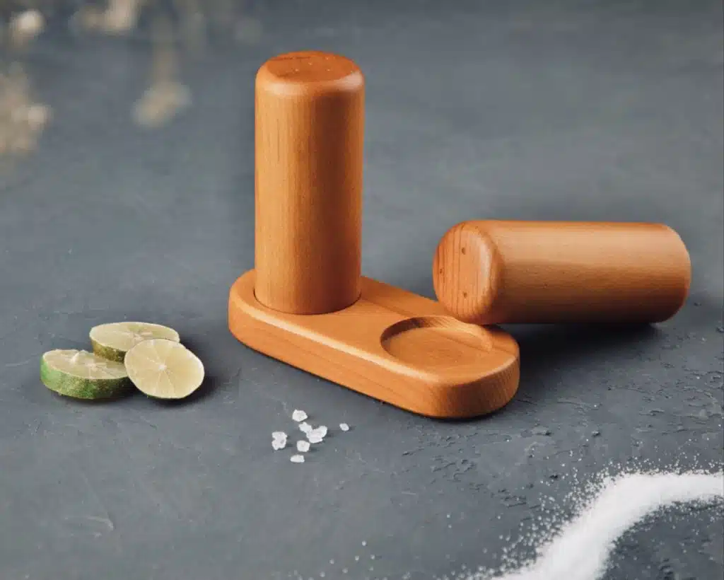 نمکدان چوبی اوک