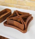 اردو خوری 5 پارچه چوبی