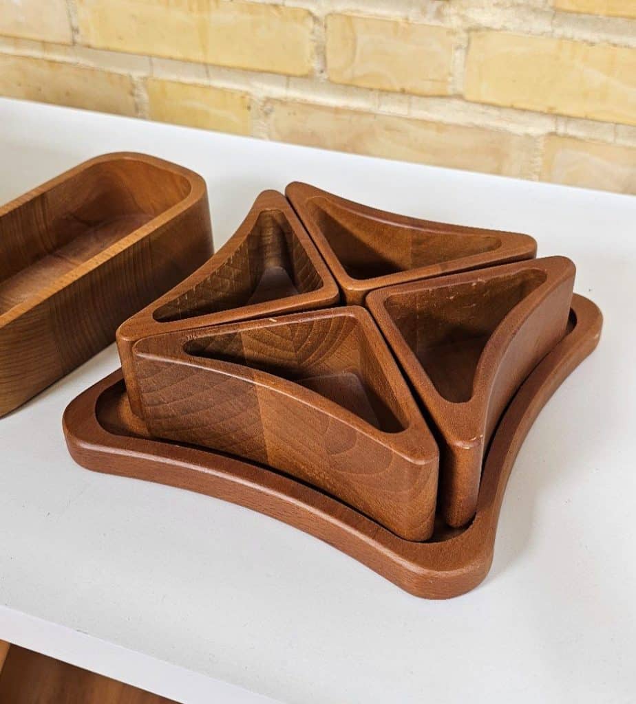 اردو خوری 5 پارچه چوبی